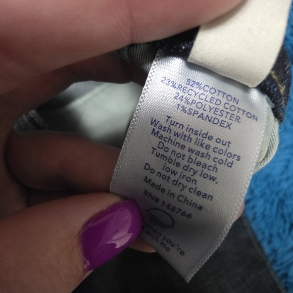 Oliver Logan Crosby Relaxed Taper Ralph Womens Jeans Size 26p - Picture 9 of 10